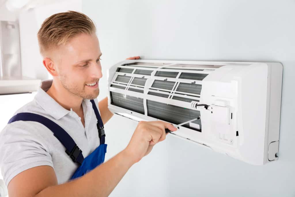 How do you fix a squealing air conditioner?