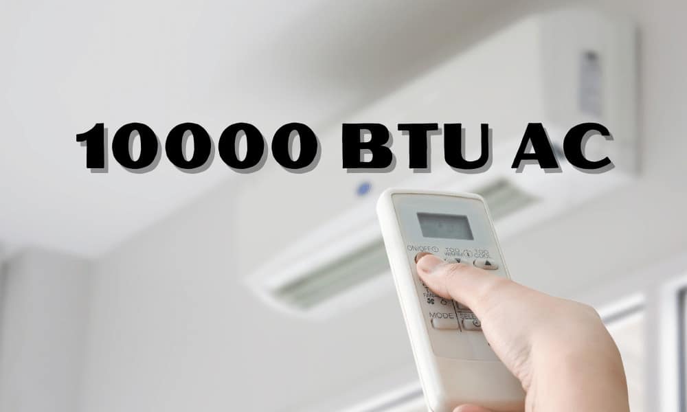 How many watts does an 10000 BTU AC use