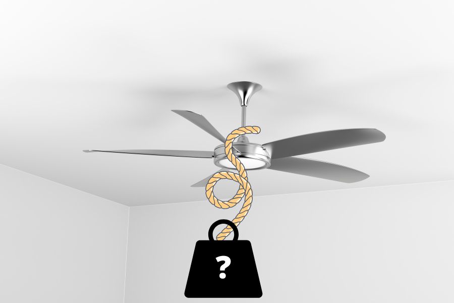 How Much Weight Can a Ceiling Fan Hold?