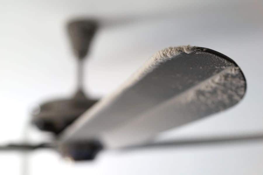 Why is There So Much Dust On My Ceiling Fan?