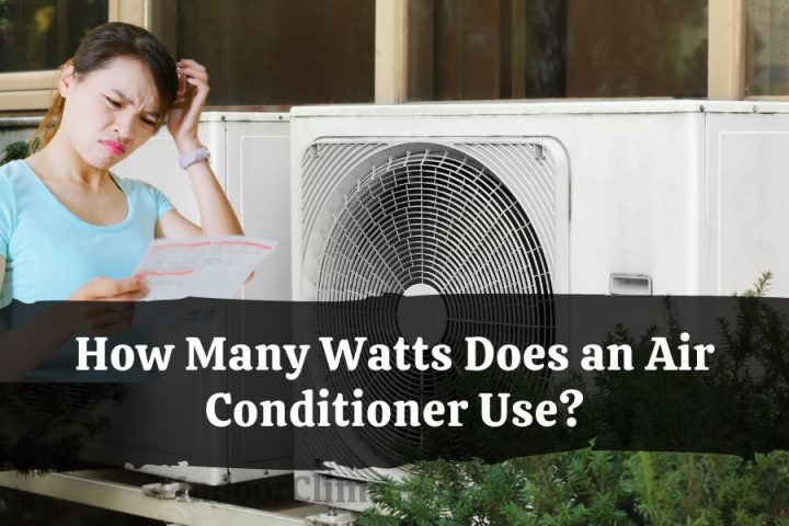How Many Watts Does an Air Conditioner Use