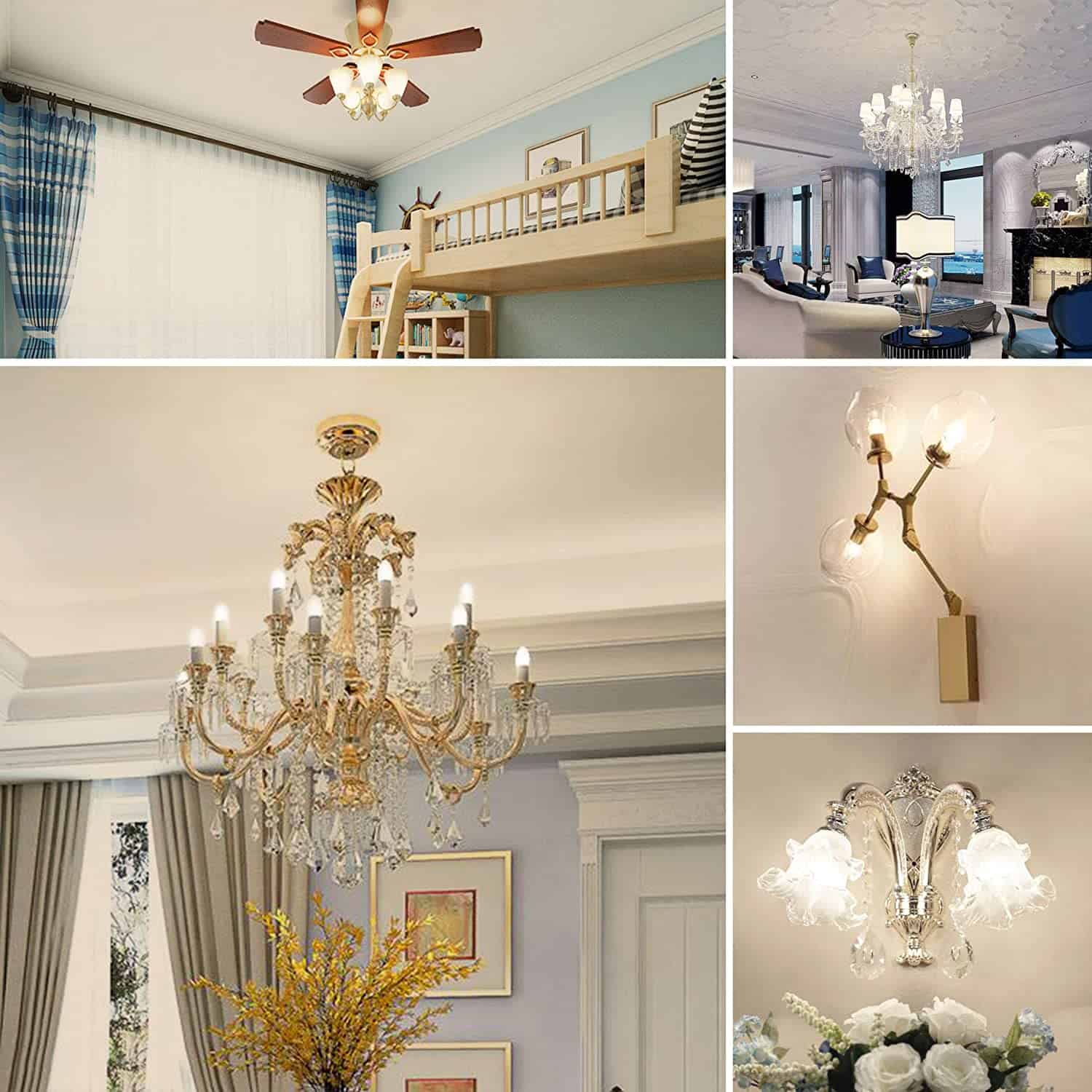 What Size Light Bulb For Ceiling Fan? IndoorClime