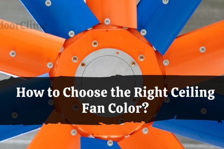 How to Choose the Right Ceiling Fan Color?