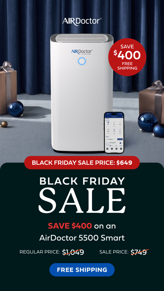 AirDoctor 5500 Smart Air Purifier Black Friday Sale Free Shipping AirDoctor 5500 Smart Air Purifier Black Friday Sale Free Shipping