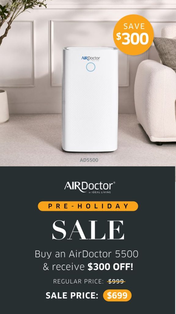AirDoctor pre-holiday sale-on-sale Airdoctor 5500 discount