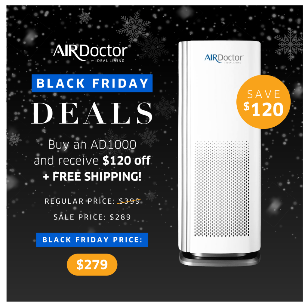 Buy AirDoctor 1000 AD1000 black friday sale free shipping