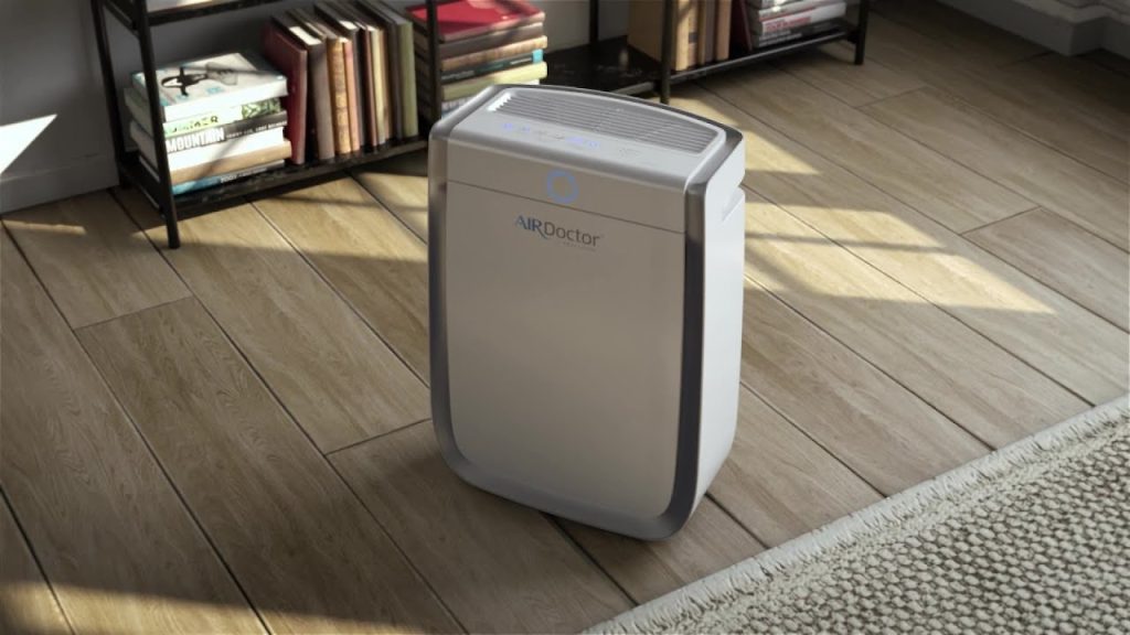 An AirDoctor is a professional-grade HEPA air purifier