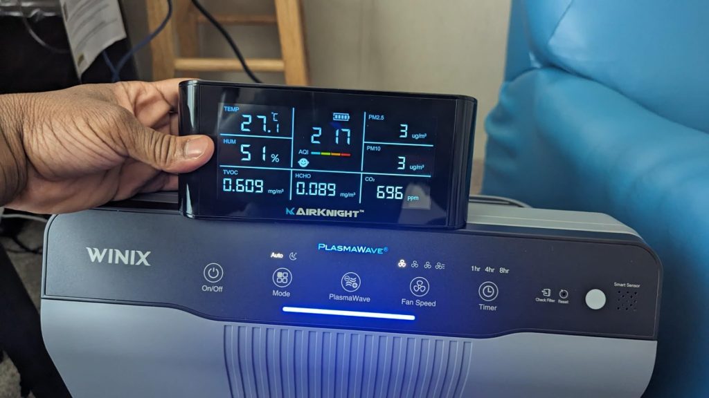 air purifier features