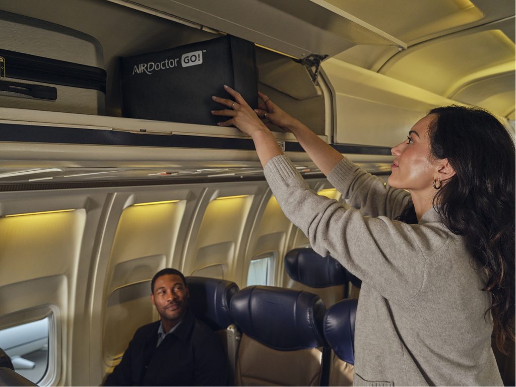 Award-winning filtration made to-GO AirDoctor GO Award-winning filtration made to-GO AirDoctor GO